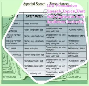 Argumentative speech tips