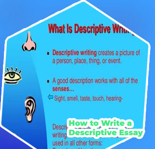 Descriptive details in writing