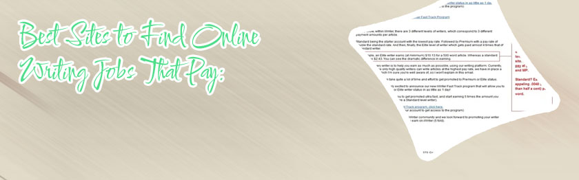 High paying article writing sites