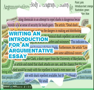 Introduction paragraph for argumentative essay