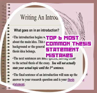 Introduction paragraph with thesis statement examples