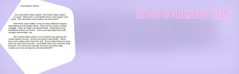 Sample of descriptive