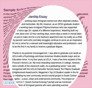 Tips for writing a good scholarship essay