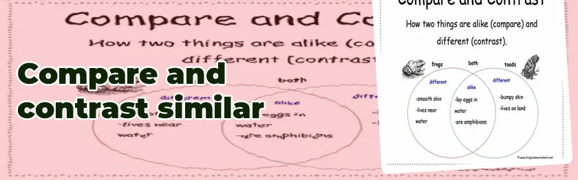 Two short stories to compare and contrast