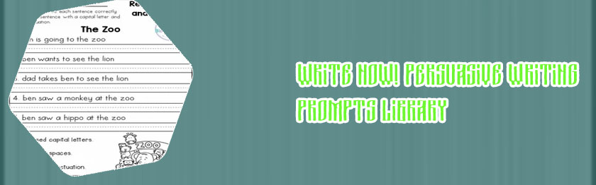 Writing practice prompts
